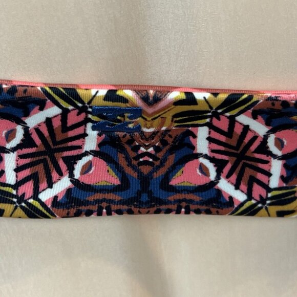 Billabong Sun Tribe Reversible Bikini Top Size Large Trilet NWT - Picture 5 of 16